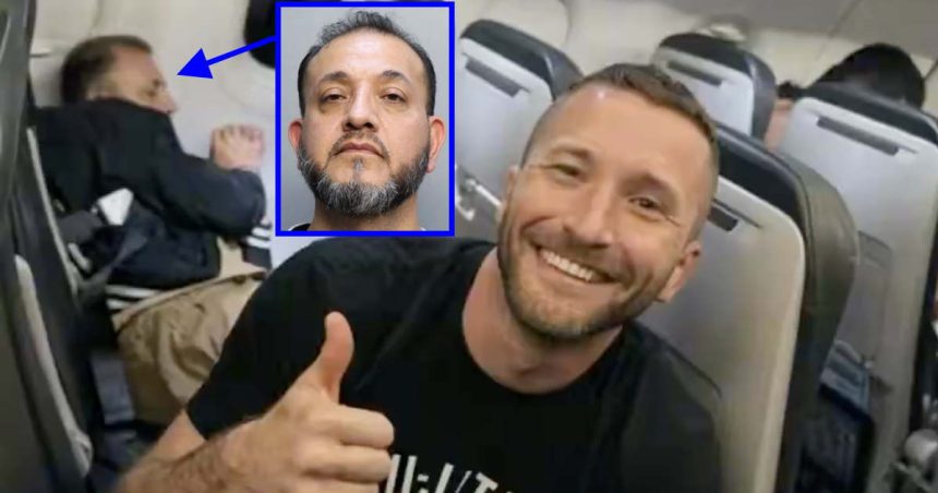 Former MMA fighter helps subdue passenger who tried to open exit door on Chicago-bound flight