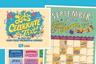 Free Silly Holidays Classroom Calendar Set