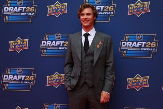 Gavin McKenna reveals message from Auston Matthews after being drafted first overall by the Maple Leafs