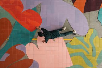 In Guadalajara, a Ceramic Tile Mural Mimics a Sun-Drenched Ecosystem — Colossal