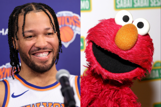Jalen Brunson Ends Feud With Elmo At Knicks’ NBA Championship Parade