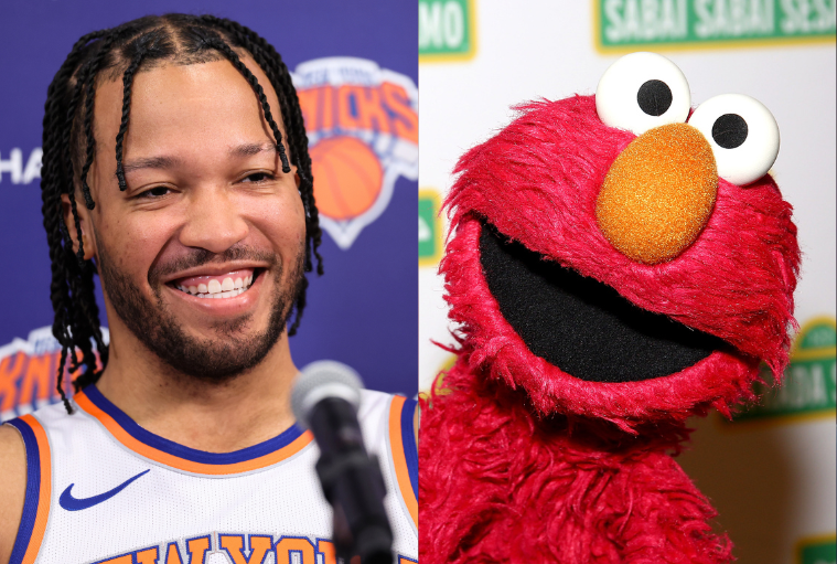 Jalen Brunson Ends Feud With Elmo At Knicks’ NBA Championship Parade