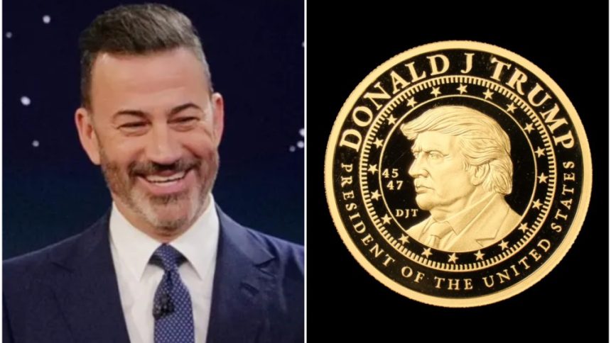 Jimmy Kimmel Ridicules Trump ,000 UFC Fight Commemorative Coin