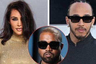 Kanye West Targets Kim Kardashian’s Lewis Hamilton Romance