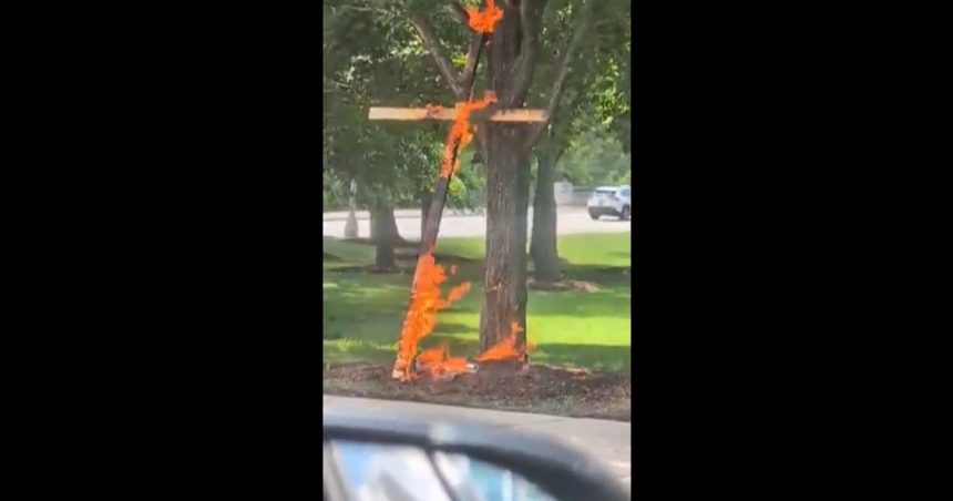 Man Who Burned Cross In Chicago Park Charged With Hate Crime