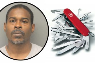Man gets 8 years for carjacking driver while armed with Swiss Army knife