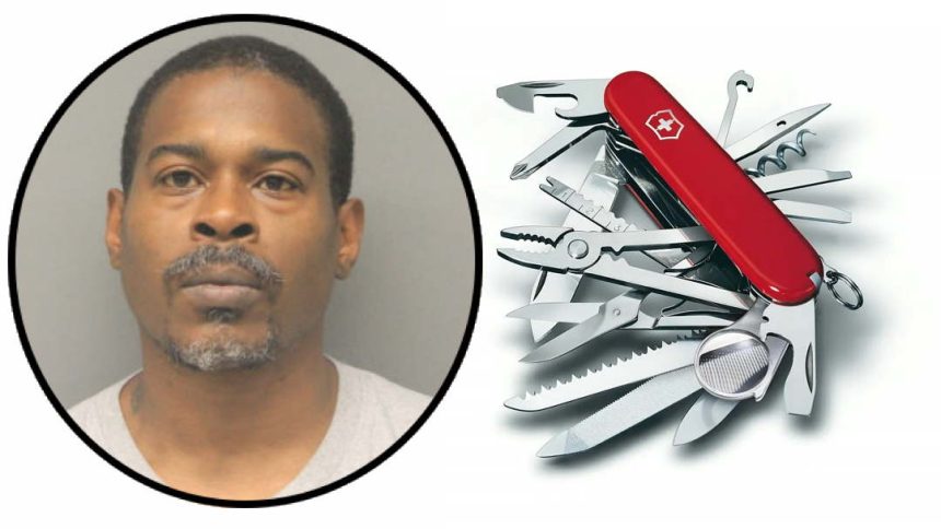 Man gets 8 years for carjacking driver while armed with Swiss Army knife