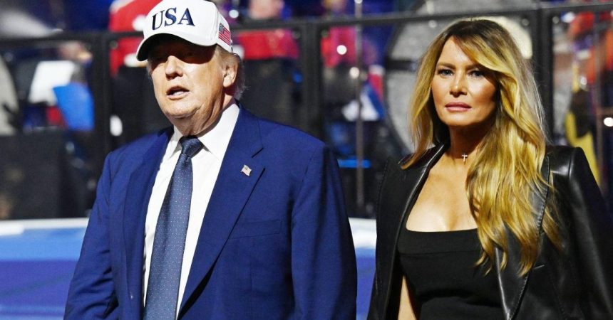 Melania Trump Brutally Mocked Over ‘Very Tight’ Choker Necklace