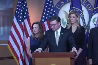 Mike Johnson Releases A Groan Of Defeat After SCOTUS Strikes Down Trump On Birthright Citizenship