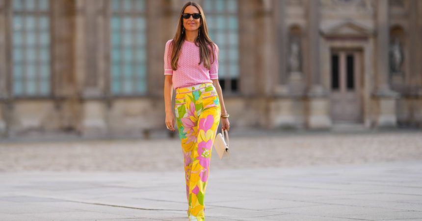 Move Over, Beige! Colorful Pants Are Taking Over Summer 2026