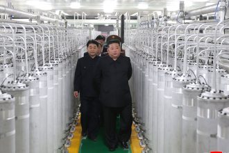 North Korea unveils a new plant to produce fuel for nuclear weapons : NPR