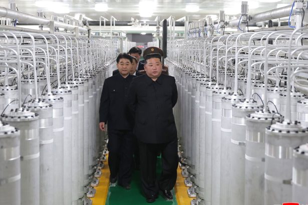 North Korea unveils a new plant to produce fuel for nuclear weapons : NPR