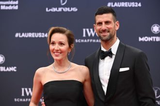 Novak Djokovic & wife Jelena share romantic kiss as Serb throws grand night party for her birthday