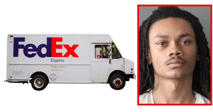 Ooops! Man robbed FedEx driver while on electronic monitoring, ankle bracelet GPS shows