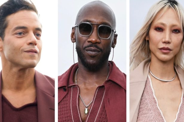 Rami Malek, Mahershala Ali and Soo Joo Park Attend Zegna Fashion Show