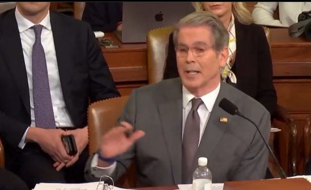 Scott Bessent Crumbles Before Congress While Trying To Defend Trump Not Caring About Americans