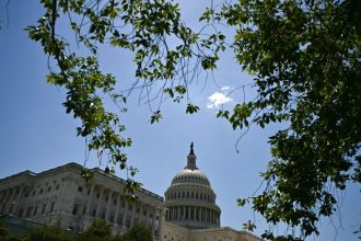 Senate Republicans pass immigration funding after overnight vote : NPR