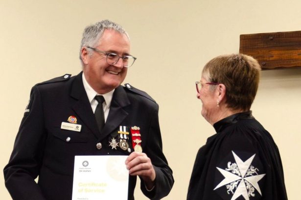 St John stalwart gains recognition
