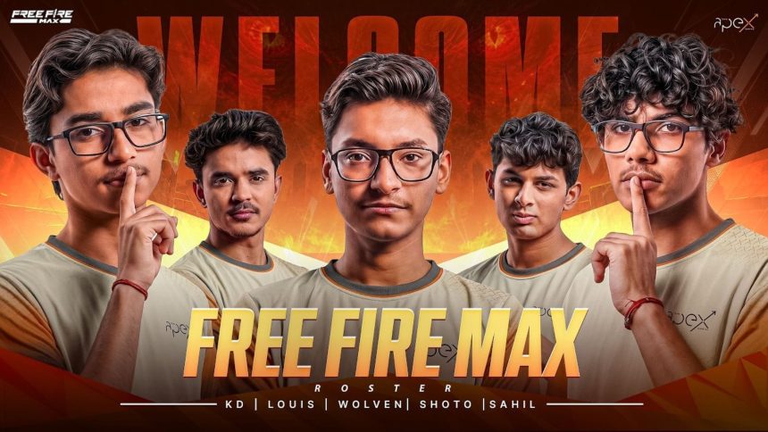 Team Apex Gaming acquires Team Hind’s Free Fire Max roster