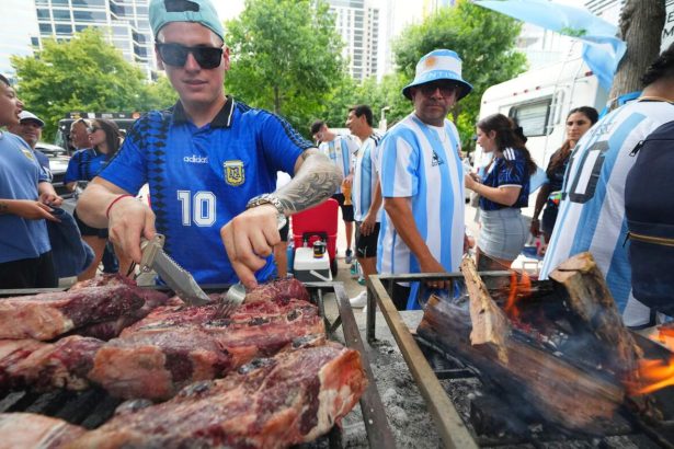 There’s a beef about beef at the World Cup : NPR
