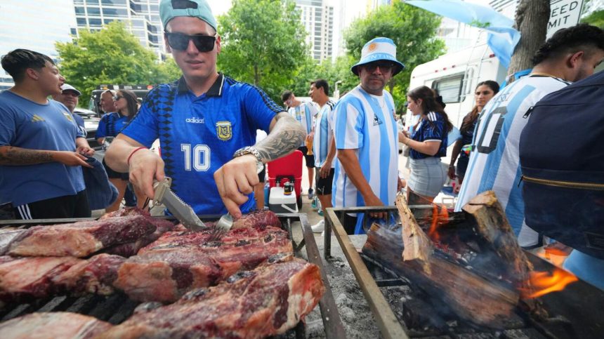There’s a beef about beef at the World Cup : NPR