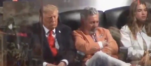 Top House Democrat Demands Answers On Trump’s Health After He Falls Asleep At NBA Finals
