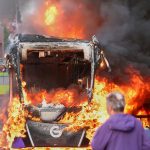 U.K. leaders call for calm as anti-immigration protests break out : NPR