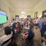 Why can’t we win it? Inside the Japanese embassy for Sunday’s World Cup opener.