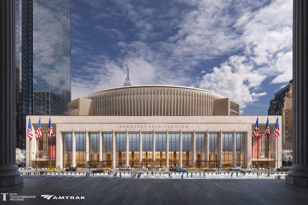 Winning Penn Station Redesign Features Trump’s Name