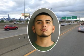 15 years for man who fired machine gun at off-duty cop during road rage altercation on the Stevenson