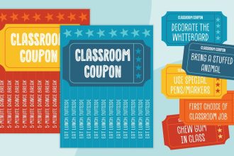 25 Printable Classroom Coupons Students Will Love