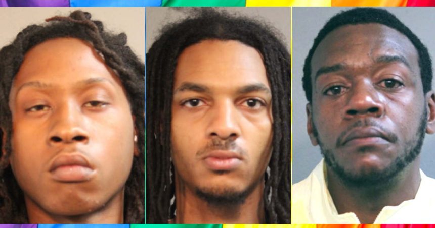 3 accused of carrying loaded guns during post-Pride Parade street party, one allegedly had two pistols