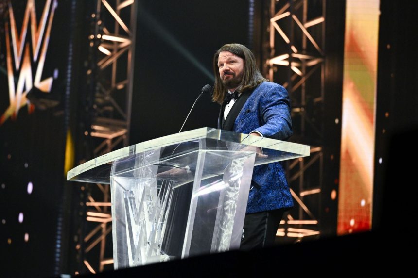 AJ Styles reveals surprising new role away from WWE