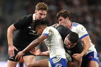 All Blacks pip French to claim first test under Rennie