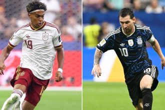 Argentina and Spain meet in the World Cup final : NPR