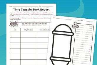 Book Report Template (Free Printable)
