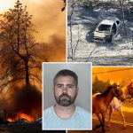 Child molester convicted for setting one of California’s largest wildfires