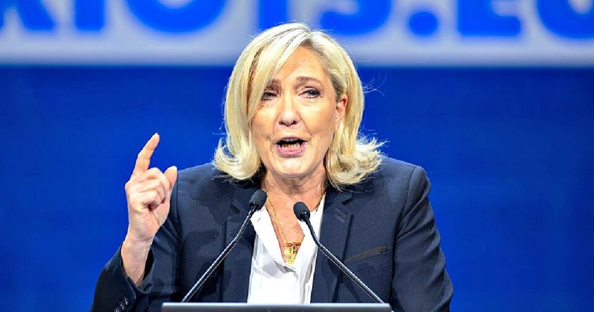 French Rightwing Leader Marine Le Pen’s Poll Numbers SURGE After Lawfare Conviction *  * by Paul Serran