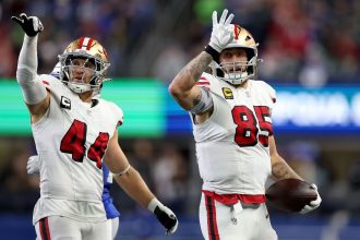 George Kittle and Kyle Juszczyk launch bid to influence ex-49ers star for San Francisco return