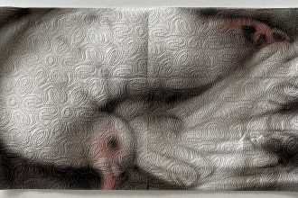 Helena Minginowicz Transforms Humble Paper Towel into Ethereal Paintings — Colossal