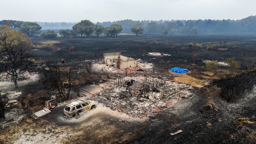 Here’s what supercharged the monster wildfires in Spain and France