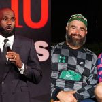 Jason and Travis Kelce bring back LeBron James’ age-50 comments after blockbuster 76ers signing