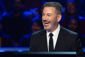 Jimmy Kimmel on Ratings, Stephen Colbert as Guest Host and Millionaire