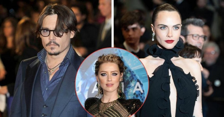 Johnny Depp Furious After Cara Delevingne’s Amber Heard Revelation