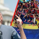 Jon Stewart Blasts Trump for ‘Tainting’ Spain’s World Cup Celebration