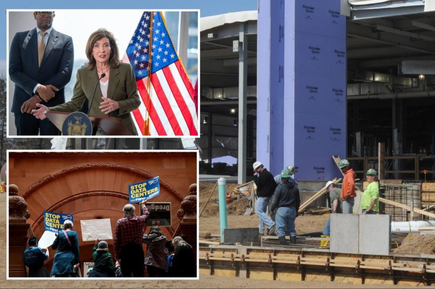 Kathy Hochul backed NY data-center ban to ‘satisfy’ DSA for re-election bid