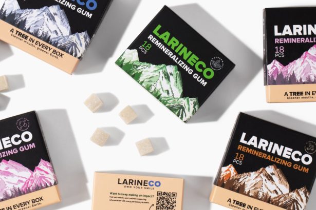 Larineco’s Gum Supports Your Teeth Between Brushings
