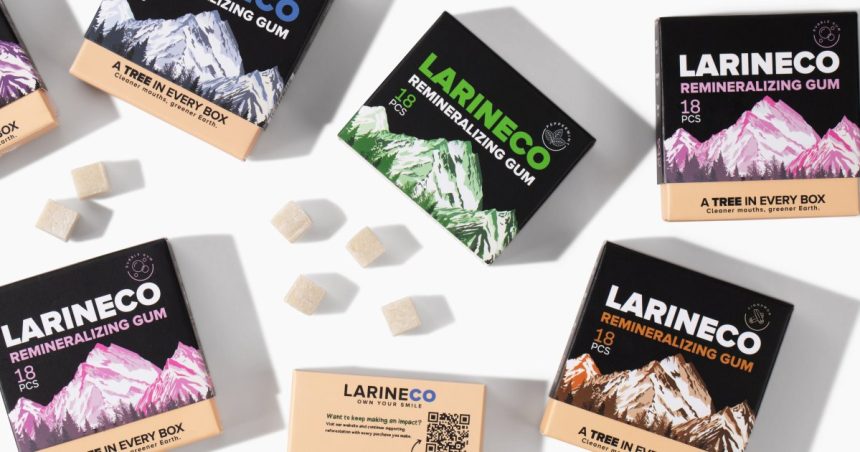 Larineco’s Gum Supports Your Teeth Between Brushings