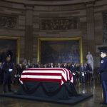 Leaders gather to pay final tributes to Lindsey Graham : NPR