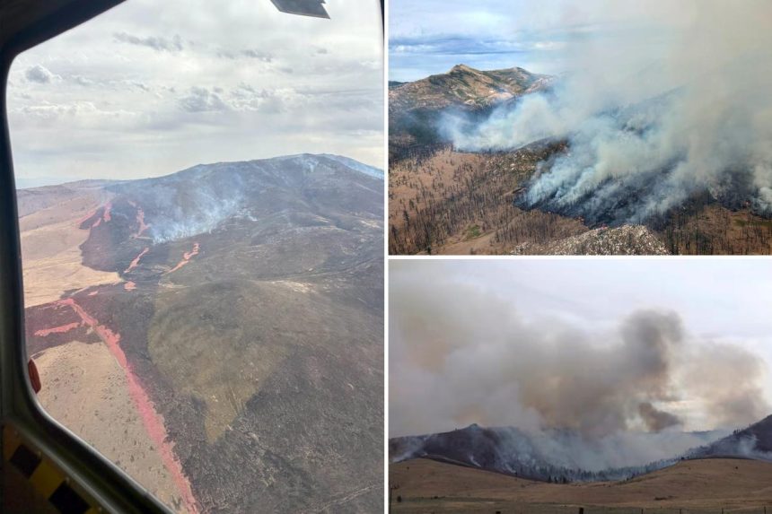 Massive wildfire explodes to twice size of Beverly Hills — as fire chief erupts over shocking sabotage